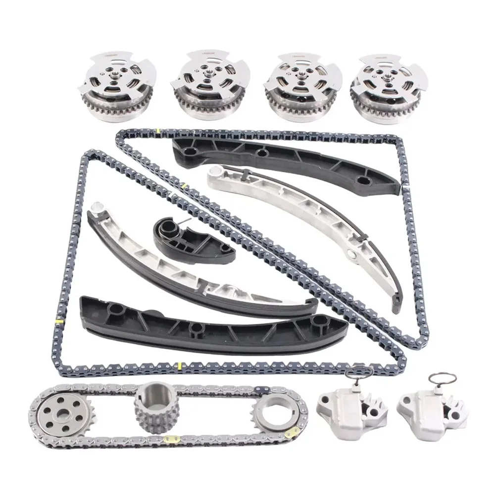 Engine Parts Timing Chain Kit Fit 5.0 L V8 Gas 508PS For Land Rover Jaguar 5.0L 2010-2020 LR032048  LR072638  LR051013