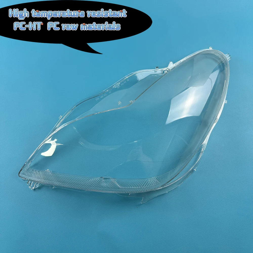 For Mercedes-Benz CLS W219 CLS300 CLS350 CLS500 CLS550 2007~2009 Car Headlight Headlamp Clear Lens Auto Shell Cover