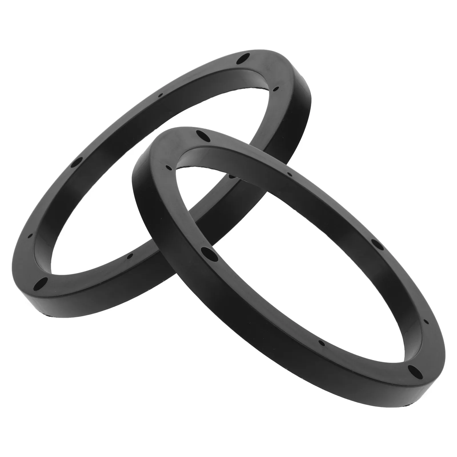 

1 пара универсальных пластиковых кольцевых проставок для автомобильных динамиков 6,5 дюймов, монтажные кронштейны-адаптеры для стабильной установки, подставки для автомобильных динамиков