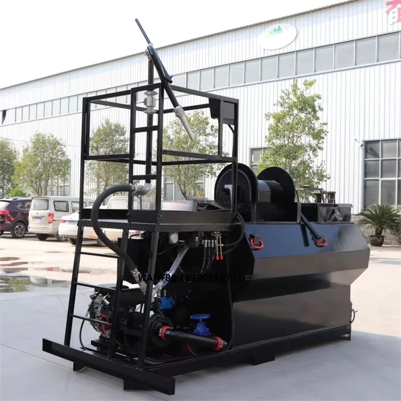 Hydroseeding Machines Trailer Mobile Mini 2000l Capacity Hydroseeding Machine Hydroseeder for Sale