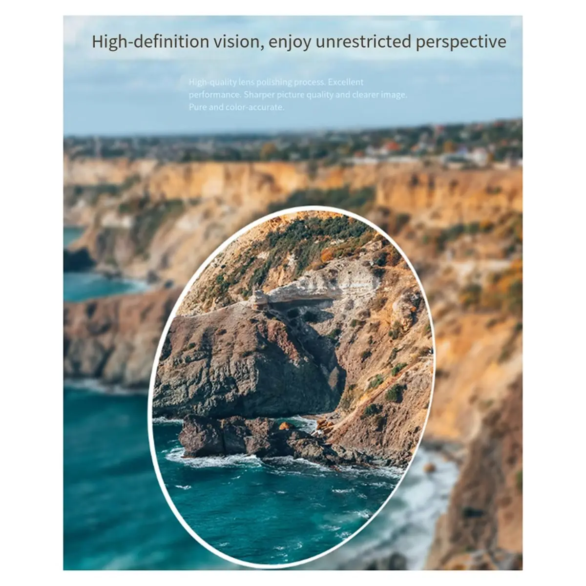 

Широкоугольный объектив для дрона Air 3S: расширенное поле зрения с 110° до 160° ° Аксессуар для HD-аэрофотосъемки: объектив камеры с широким углом обзора