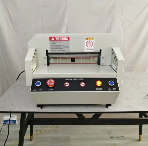 OYLP Stand Programmable Guillotine Trimmer Thick Paper Cutting Machine Commercial 330mm Paper Cutter