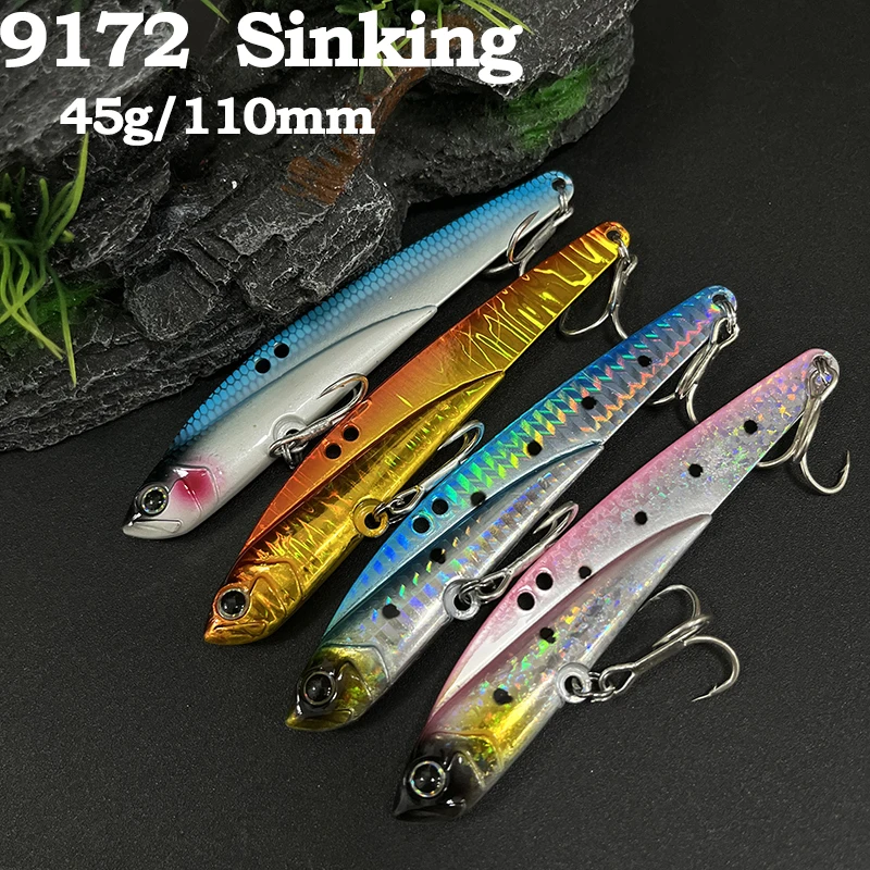 Señuelo VIB metálico hundente Ratlin para lubina y swimbait