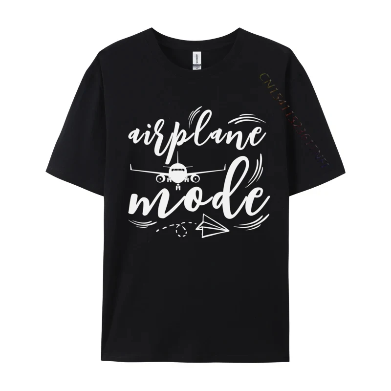 

Airplane Mode Vacation Travel Aircraft Plane Pilot Normal Hip hop Tops Shirts for Men Newest Autumn Cotton Top T-shirts Geek