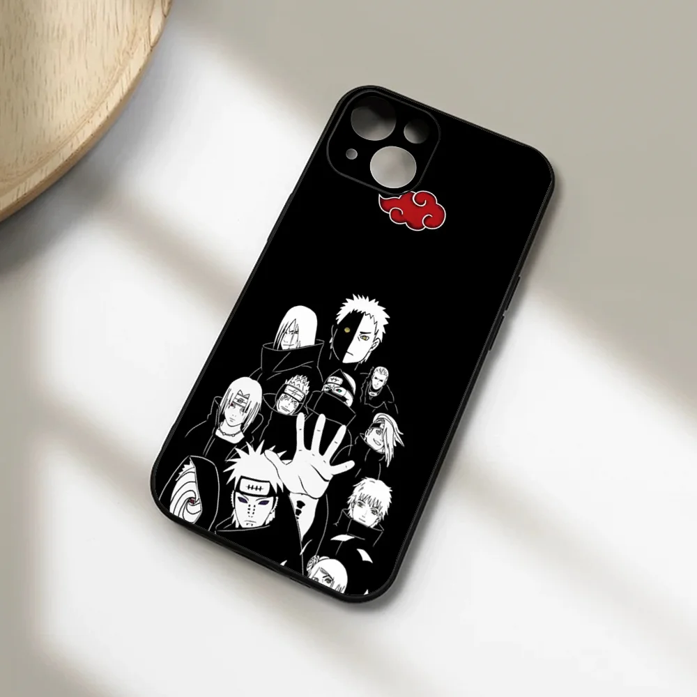 A-Akatsukis-Uchiha-N-Narutos Phone Case For Iphone 15 11 13 14 15 16 Pro Max 7 8 Plus X Xr Xs Max Se2020 12mini Cover Case