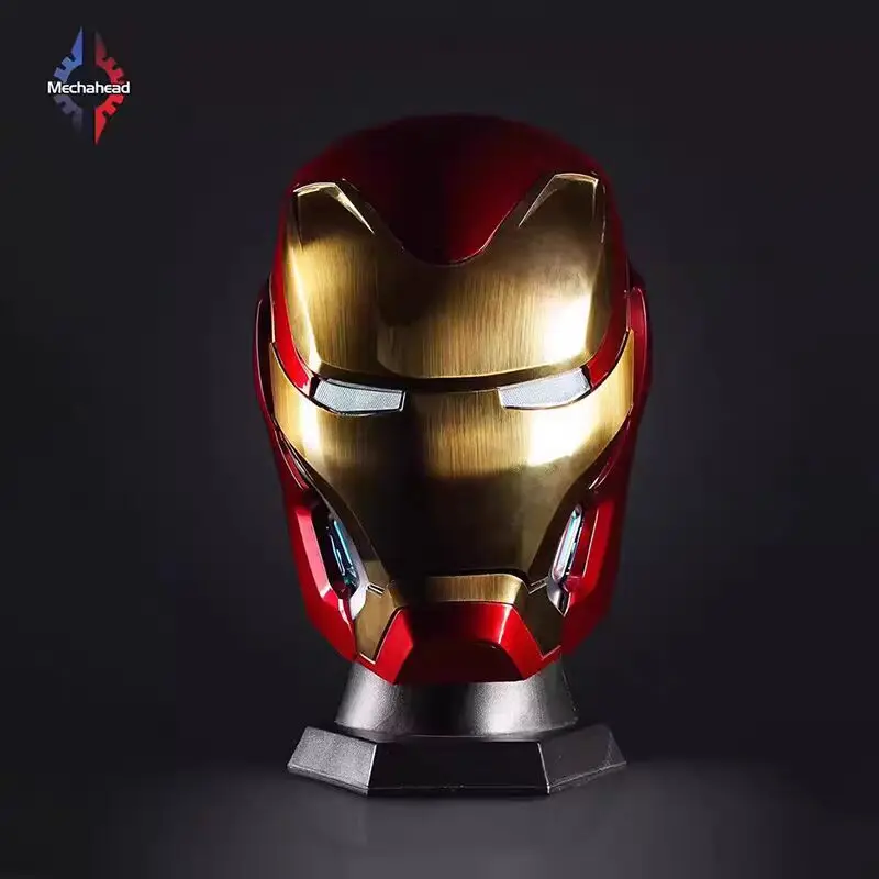 

Mechahead Mk50 Iron Man Helmet Voice Controlled Wearable High Tech Marvel Superhero Cosplay Prop Collectible For Adult Movie Fan