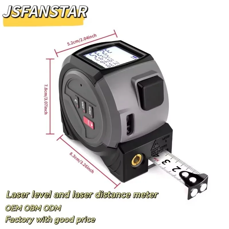 New Multifunction High Precision 40m Pocket Accuracy Best Brand Digital   Meter 3in1 Distance Measure