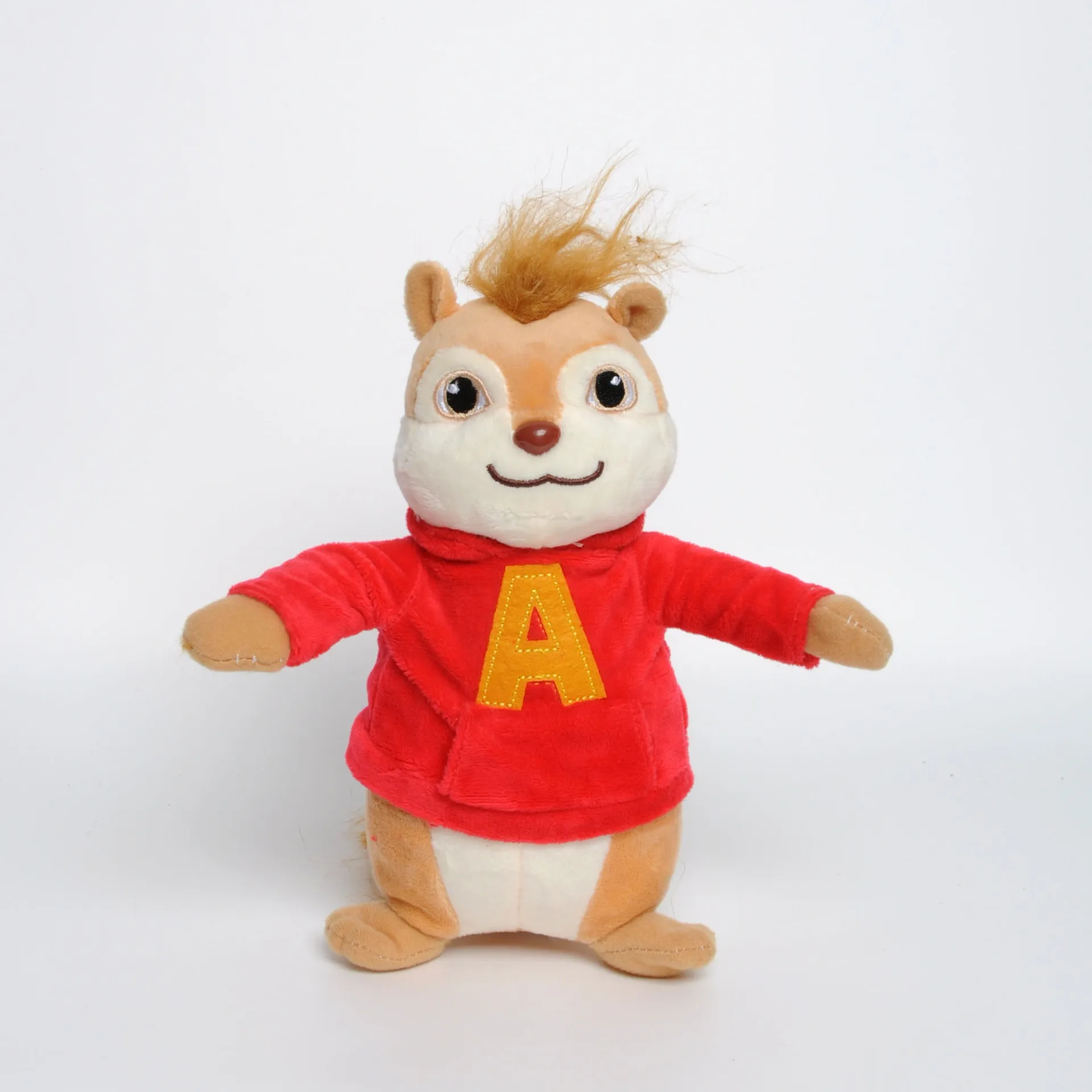 3Pcs/set  22cm Alvin and the Chipmunks Plush Toys Kawaii Fluffy Chipmunks Stuffed Animals Birthday Christmas Gift