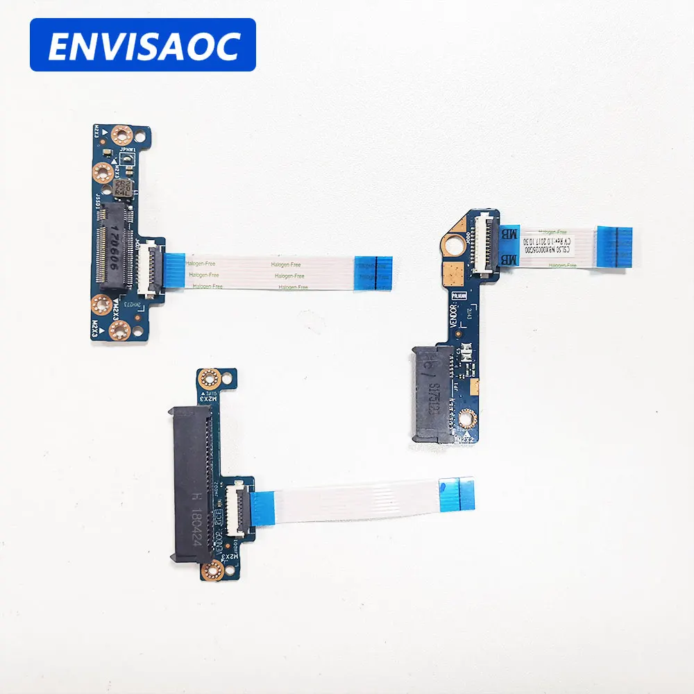 Do laptopa HP 15T-BR 15Z-BW 15-BS 255 G6 250 G6 TPN-C129 Napęd optyczny SATA Dysk twardy HDD Złącze Jack Flex Cable LS-E793P
