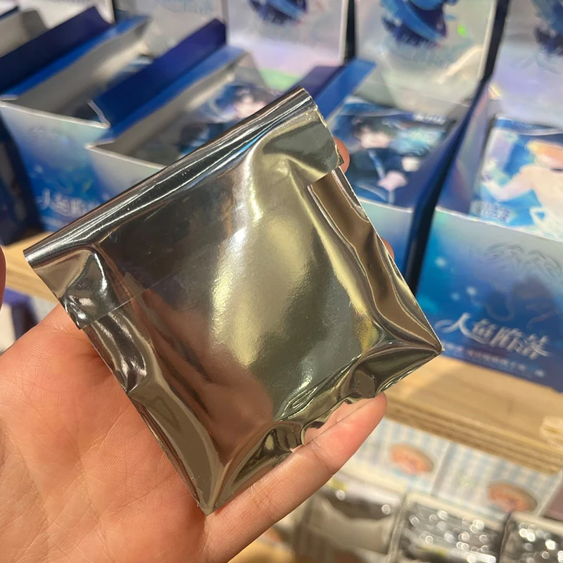 

100pcs Silver Aluminum Foil Self-Seal Bags for Kpop Photocards Badges Jewelry Blind Bags Entrepreneurship Packaging Pouches