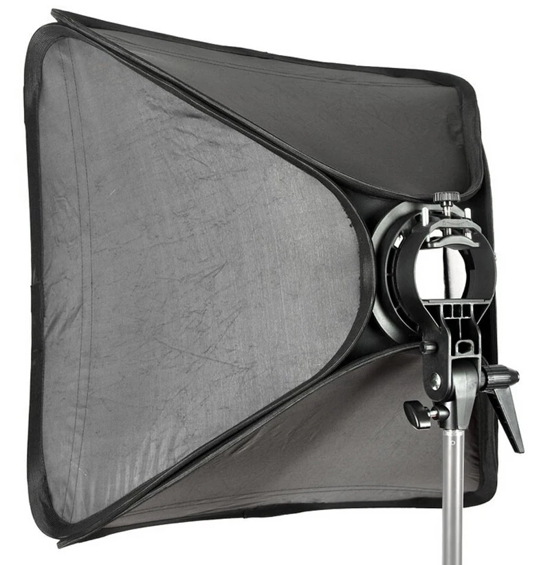 GODOX 40x40cm / 50x50cm / 60x60cm / 80x80cm سنتيمتر سوفت بوكس مع S-نوع قوس مستقر بونز جبل فلاش قوس جبل طوي سوفت بوكس عدة