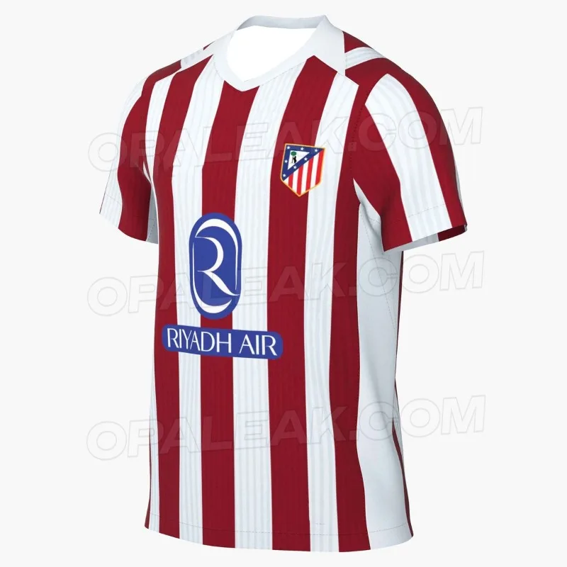 

Atlético Madrid Lightweight Summer T-shirt Jersey Style Quick Drying Breathable Casual Sportswear Suitable for Both Men Women