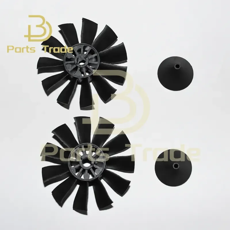 2pcs 11 Blades 50mm EDF Propeller for Powerfun 50 EDF Jet RC Model Hobby Airplane Jet Plane Spare Part Propeller