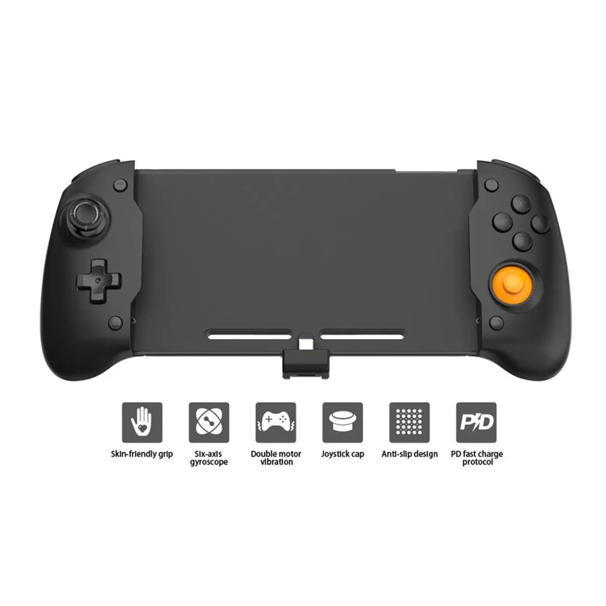 618 Mega Sale For Nintendo Switch/OLED Controller Gamepad Console Wired Handle Handheld Grip Double Motor Vibrations