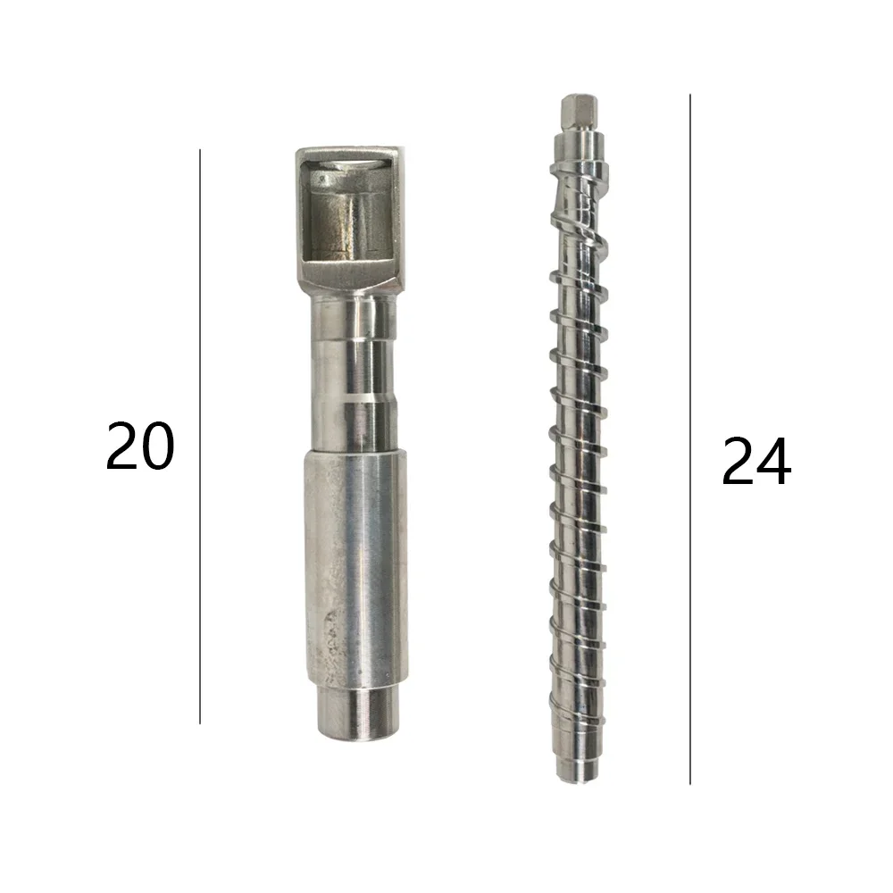CS7 Oil Press Machine Spare Parts Press Screw and Squeeze Chamber for Oil Extractor