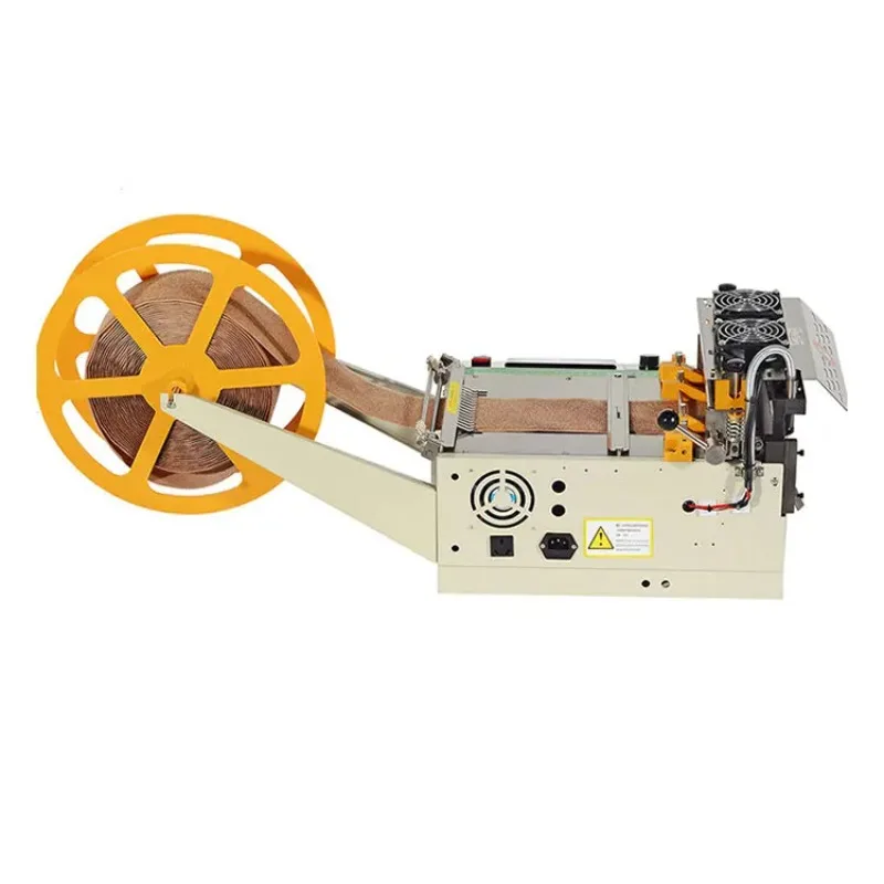 【Best Selling】Automatic Cold Hot Cut Hole Punching Polypropylene Tape Cutting Machine