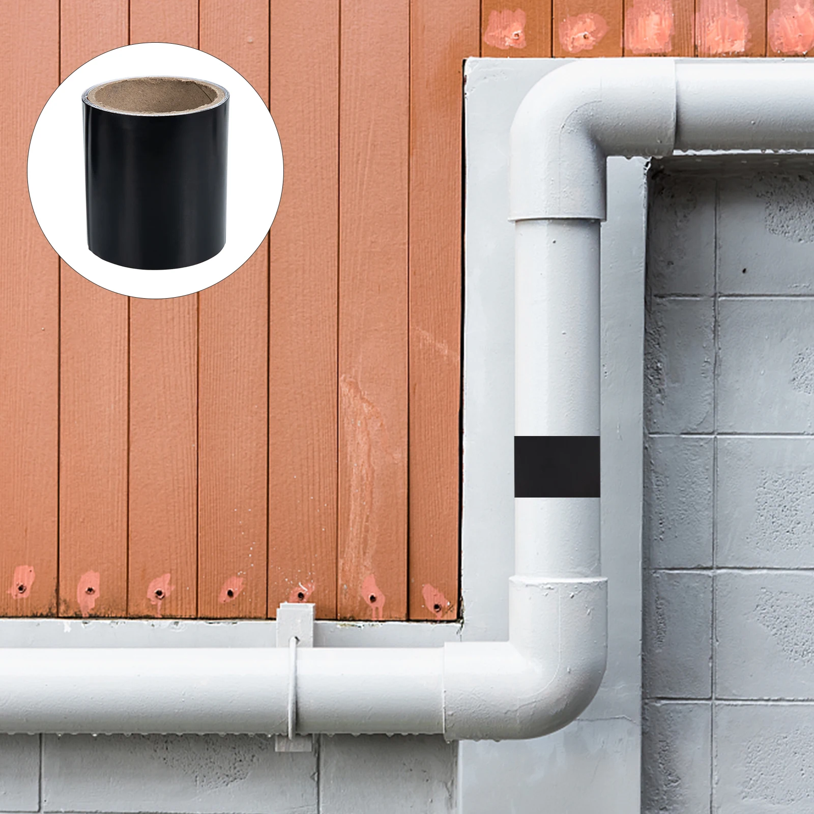 

2pcs Waterproof Tape Sealant Repairing Pipe Multifunctional Sealing Strong Mending Pipeline Professional Water Roof PVC