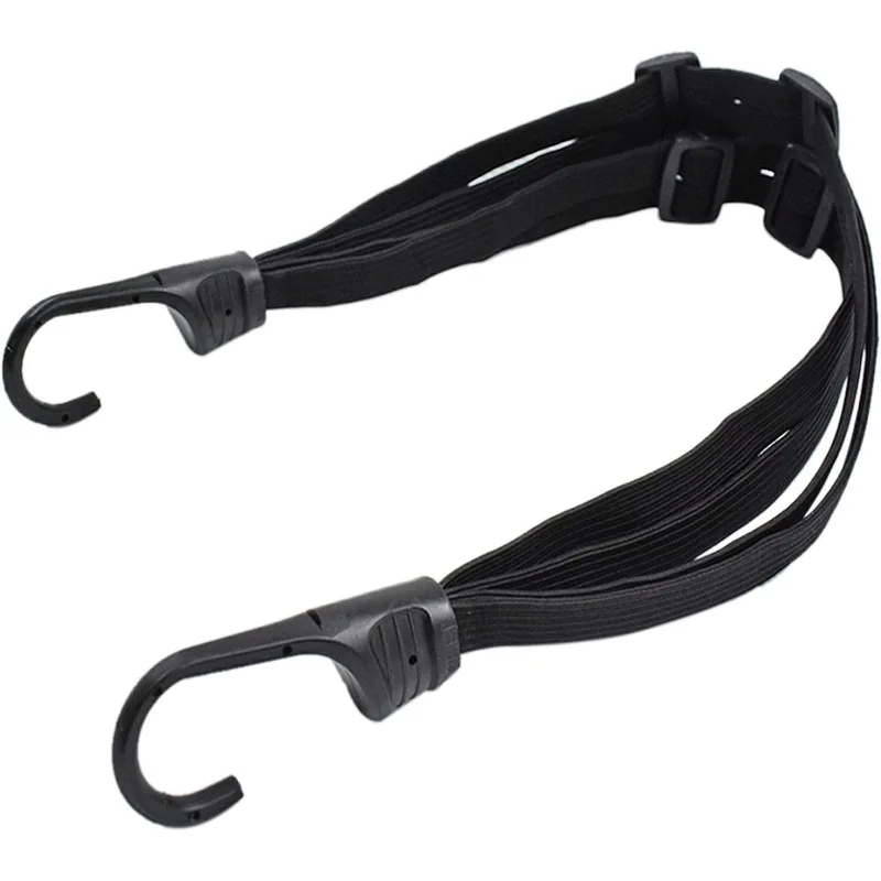 Elastic Motorcycle Helmet Fixed Strap, Adjustable Fix Rope for Back Seat, Multi‑Purpose Goods Strap