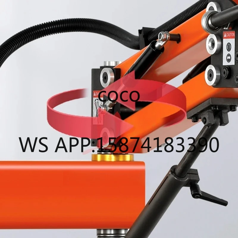 M3-M12 M3-M20 Servo Electric Drilling Tapping Machine 2 in 1 Threading Power Tool with Easy Arm Chucks