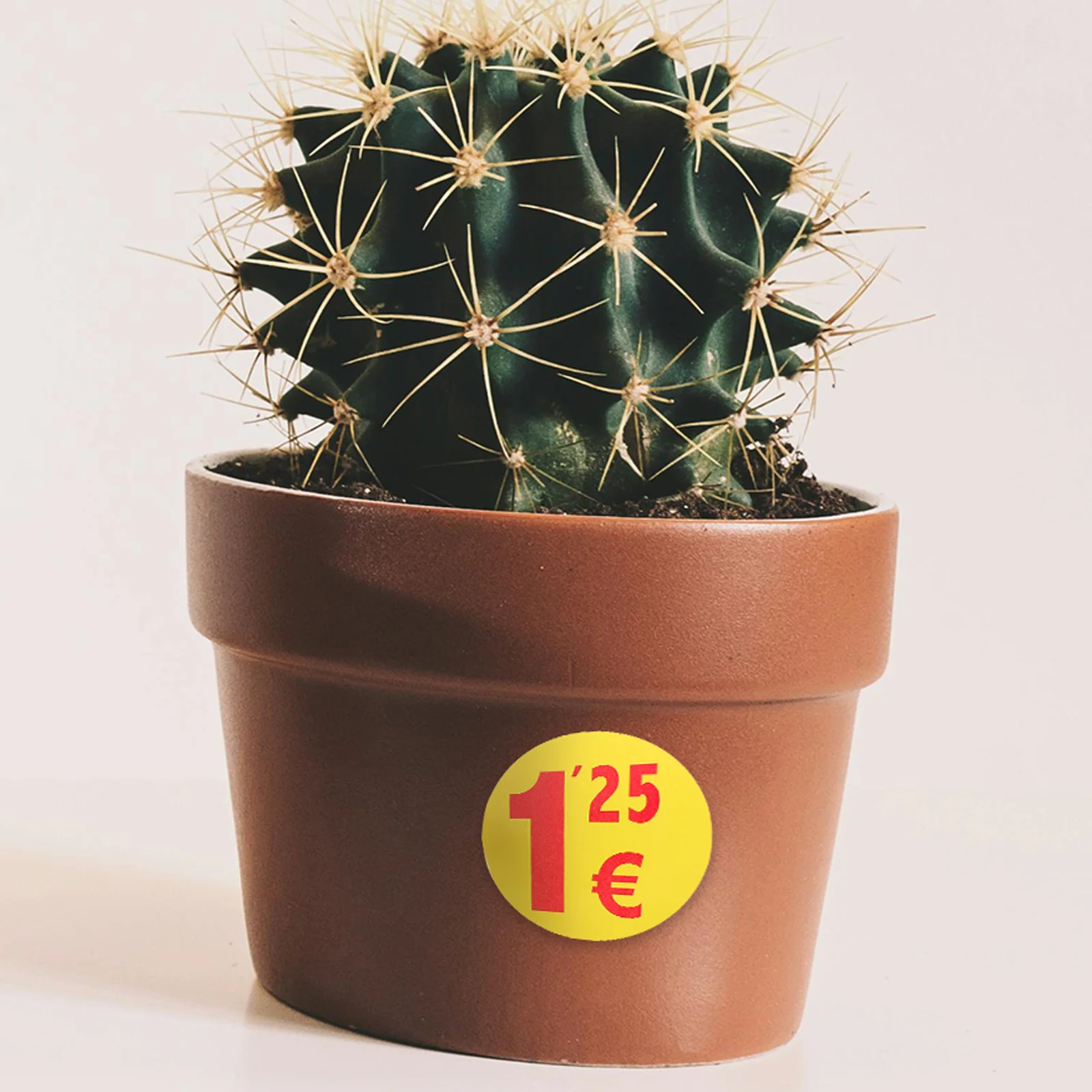 1pcs 1 Roll Price Stickers Round Self-Adhesive Pricing Labels For Supermarket Sale Yard Small Retail Store Goods