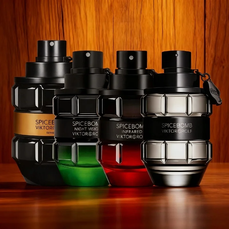 

Духи в стиле Виктор и Рольфа, пряный восточный и табачный ванильный аромат, стойкий интенсивный аромат в бутылке гранаты для мужчин