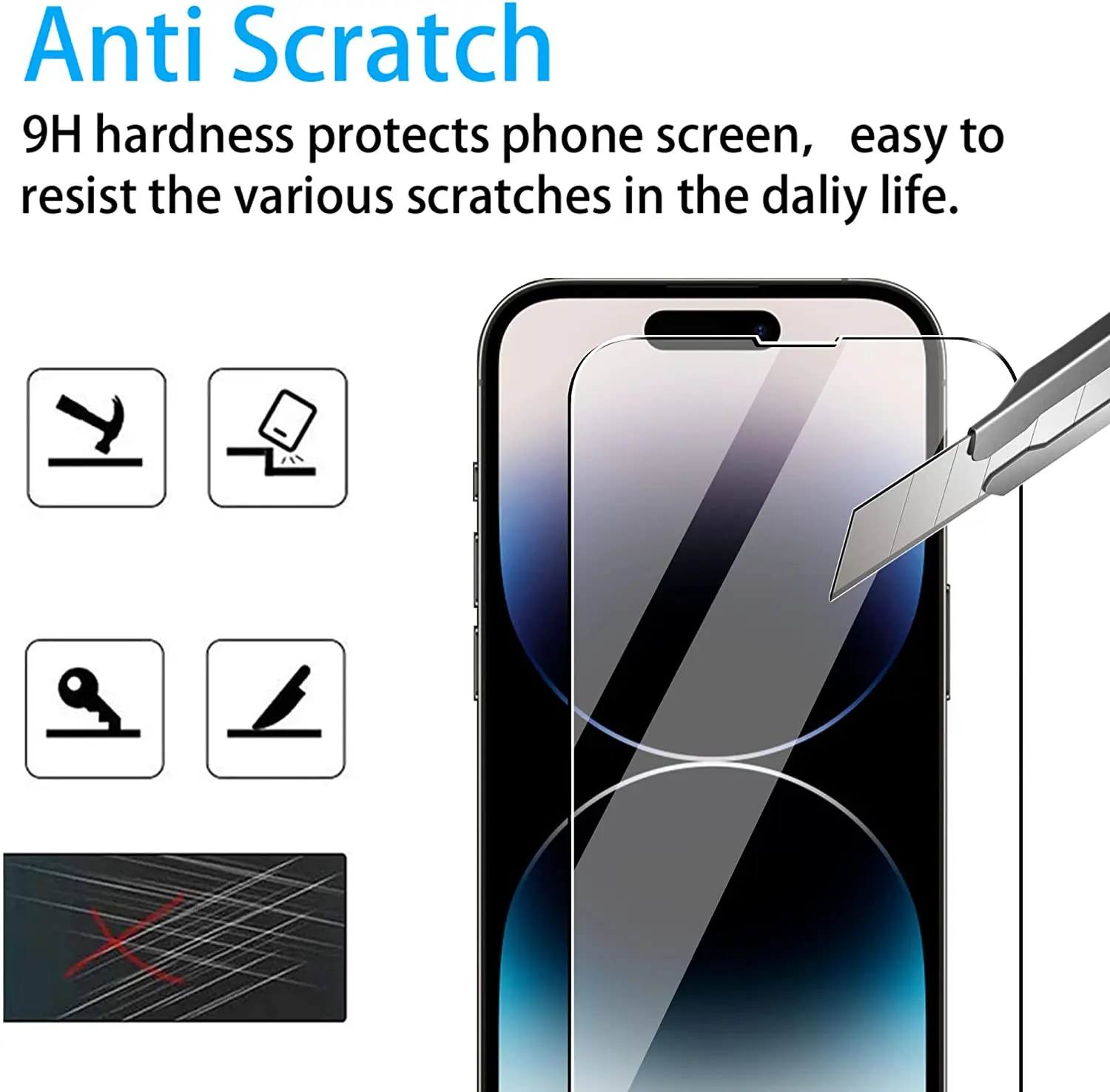 Protecteur d'écran en verre trempé HD, 2/4 pièces, pour iPhone 17 Air 17 pro Max, Compatible avec les modèles iPhone 17