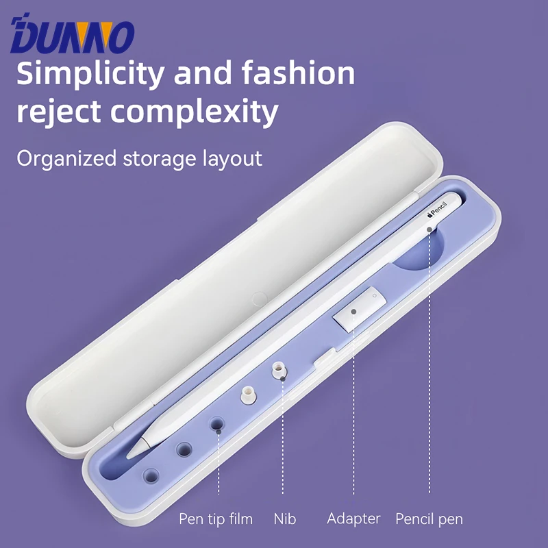 For Apple Pencil Box 1 2 Portable Holder Nib Case iPencil Accessories Stylus ipad Pencil Protection Case Touch Pen Cover Storage