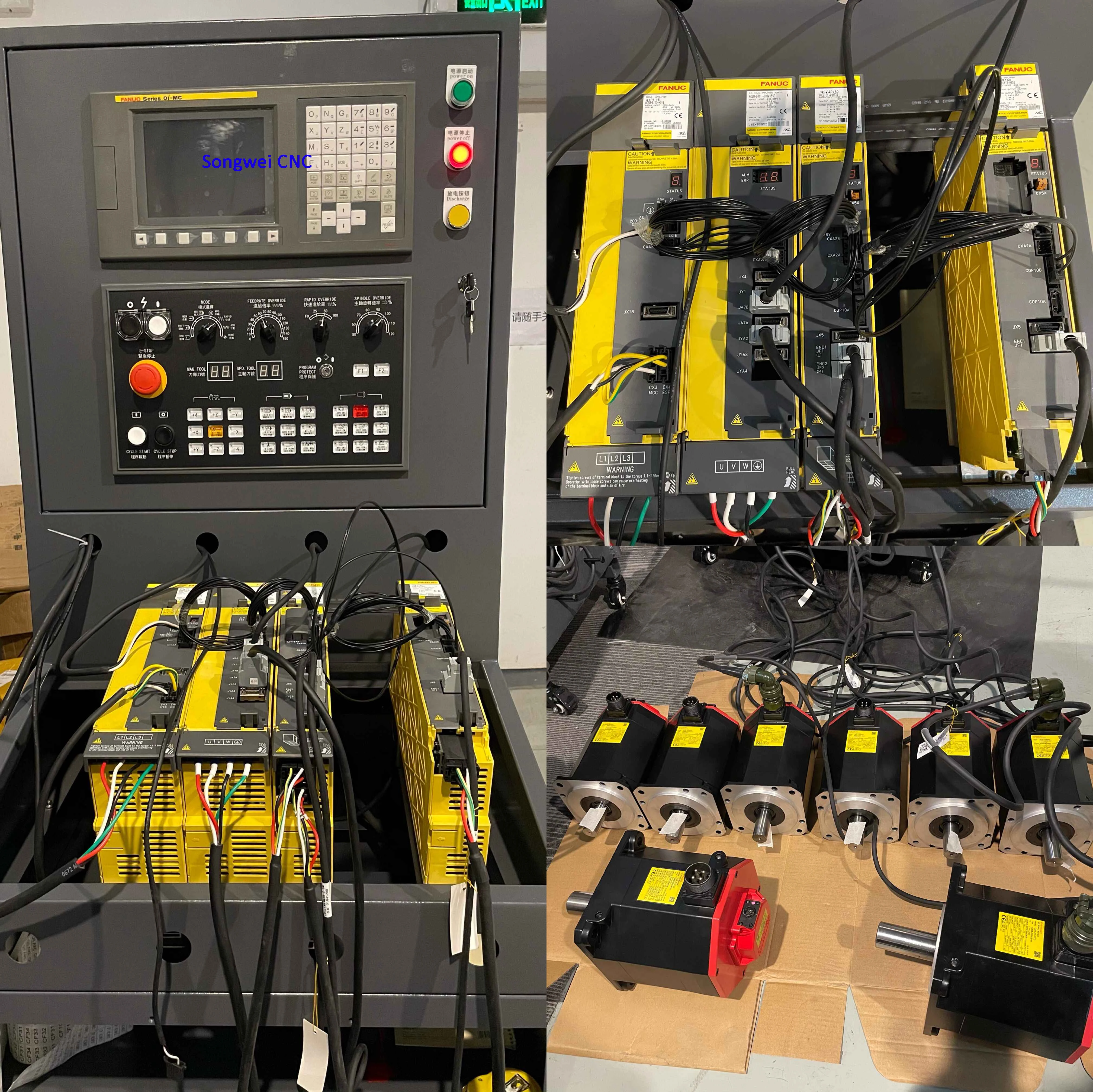 Fanuc 0-MC TEST BENCH