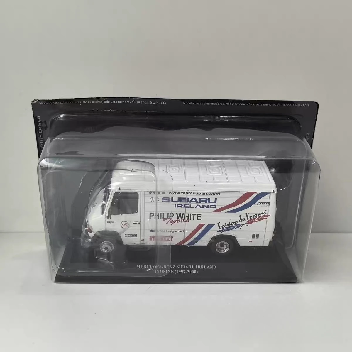 Diecast IXO 1:43 Scale BENZ SUBARU IRELAND Alloy Car Model