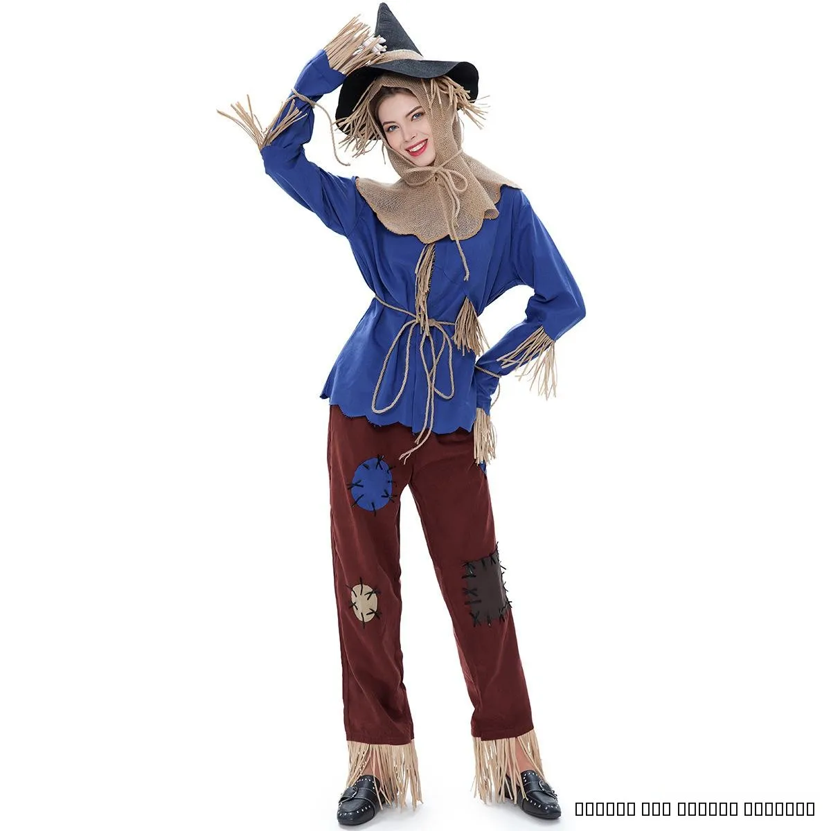 

Костюм для Хэллоуина, одежда для ролевых игр, костюм Страшилы, сценический костюм для выступлений, косплей, женская этническая одежда, праздничный наряд