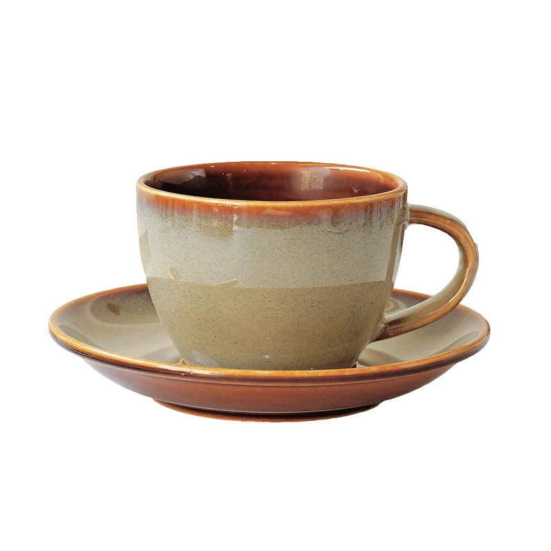 Fancy Porcelain Ceramic Cups Saucers Espresso Vintage Kitchen Cups Saucers Aesthetic Reusable Tazas Para El Cafe Cup Saucer Sets