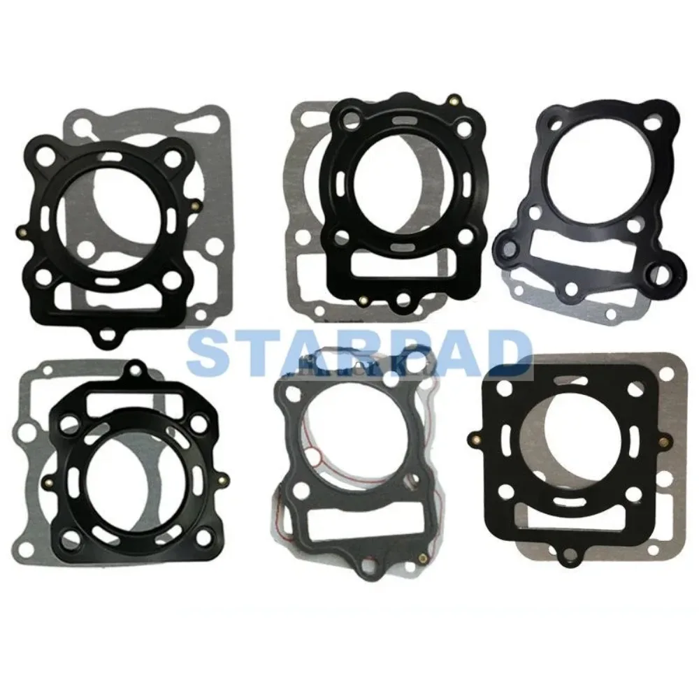 1SET For Zongshen 250 motorcycle water-cooled cylinder pad ZS250 seal repair three-layer cylinder head gasket