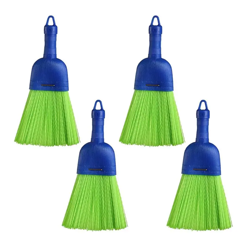 

【NOW SAVE】Indoor Porches For Cleaning 4 Pcs Whisk Broom Poly Fiber Handheld Brush Hand Outdoor Car Broom With Hang Hole