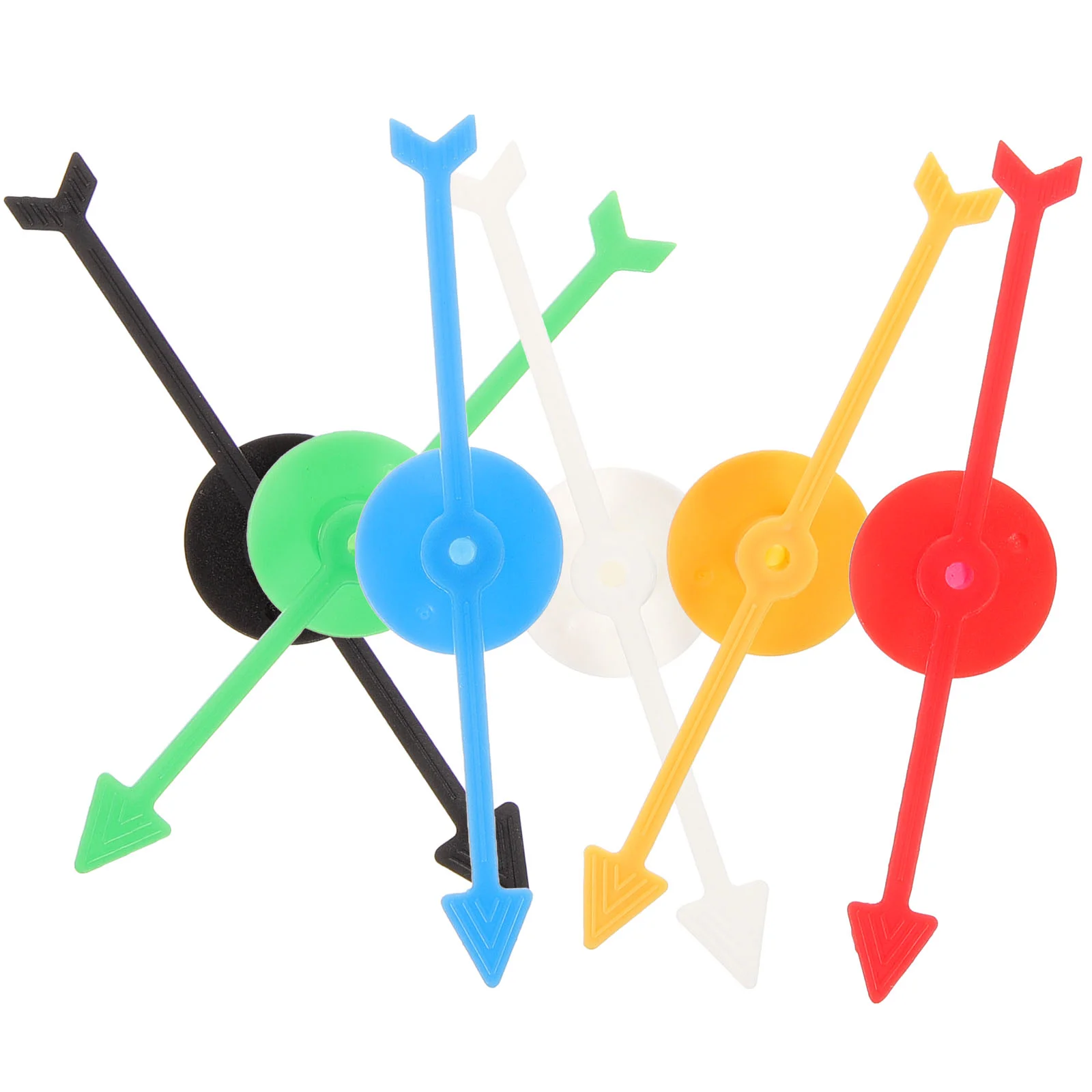 

6 Pcs Toys Rotating Plastic Pointer Digital Turntable DIY Accessories Indicators Arrows Spinners Game For Child