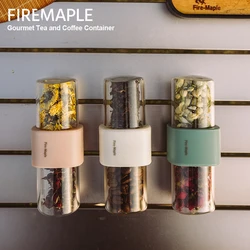 FIREMAPLE portatile tè barattolo di caffè contenitore cucina esterna forniture da campeggio condimento resistente alla caduta può doppia bottiglia