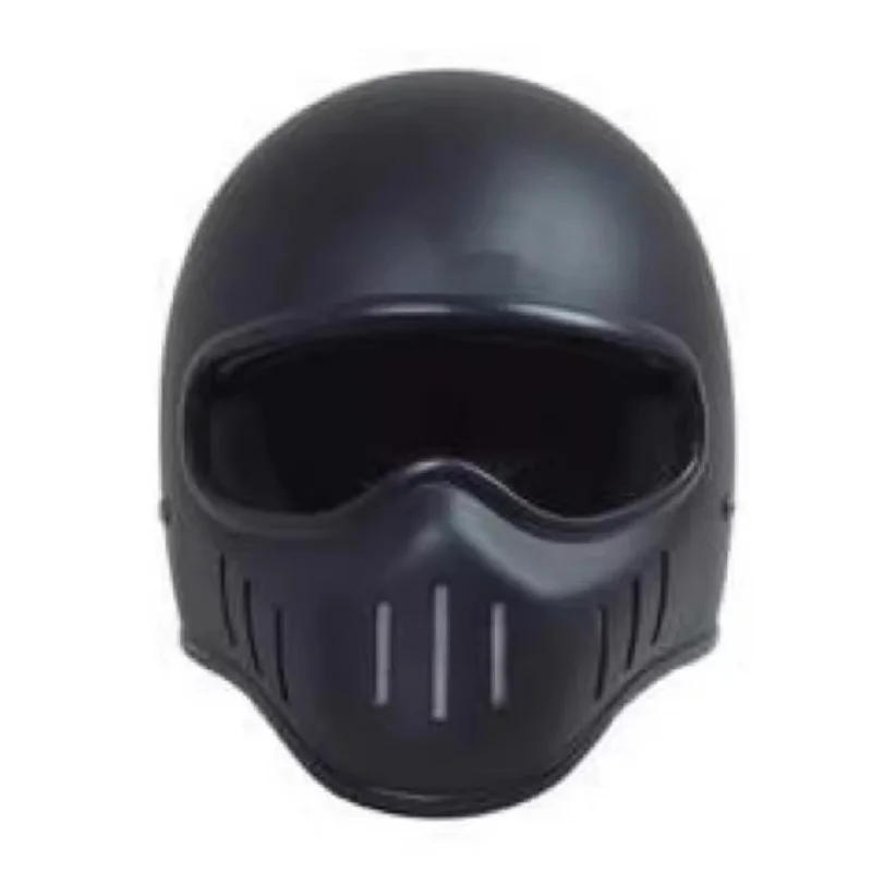 

High strength fiberglass and carbon fiber classic ghost retro full face helmet,For Harley cruising motorcycle protective helmet