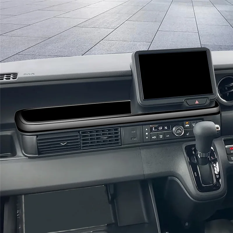 BB-Car ダッシュボード装飾パネル副操縦士トレイラックトリムステッカーセンターコンソールトリムホンダ N-BOX RHD