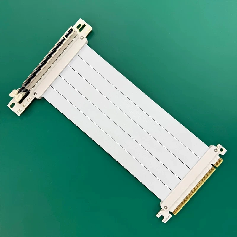 

16X Gen4 Extender Riser Cable Graphics Card Mount 90 Degree Vertical GPU Full Speed PCI-E 4 Riser Cable Pci Express PC PCI-E 4.0