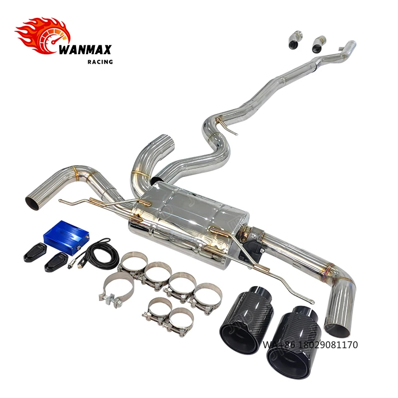 

Выхлопная система Catback из нержавеющей стали 304 для BMW 330i 430i G20 G22 G23 G26 2.0 B48 (2019+)