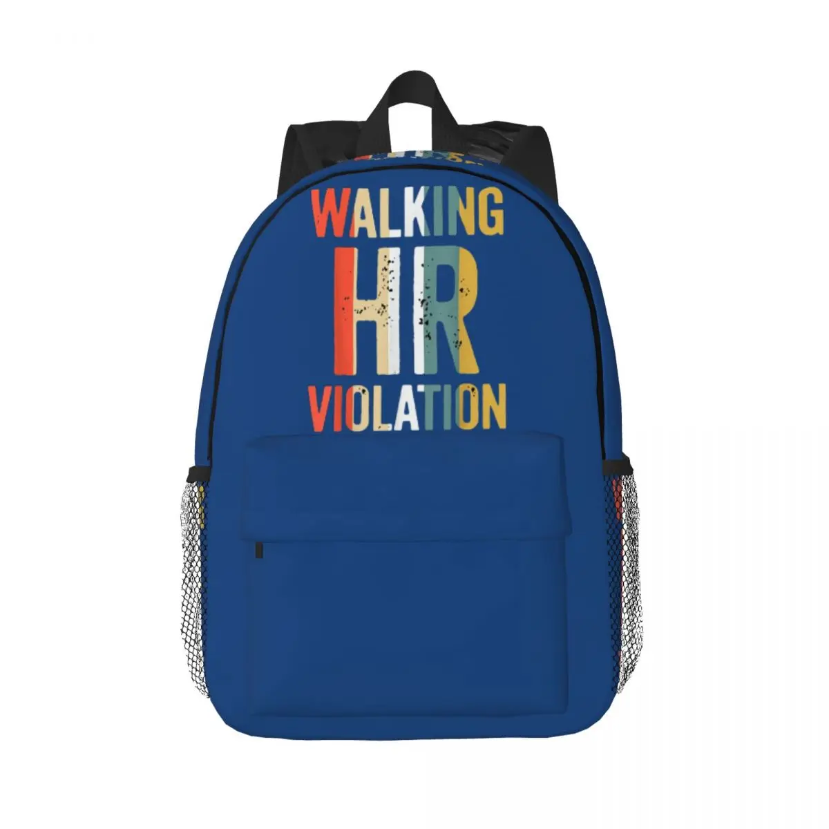 

Walking HR Violation Backpack Hot Sale Daypack Large Capacity Boys Girls BookBag Shoulder Bags for Men Women Children School Bag