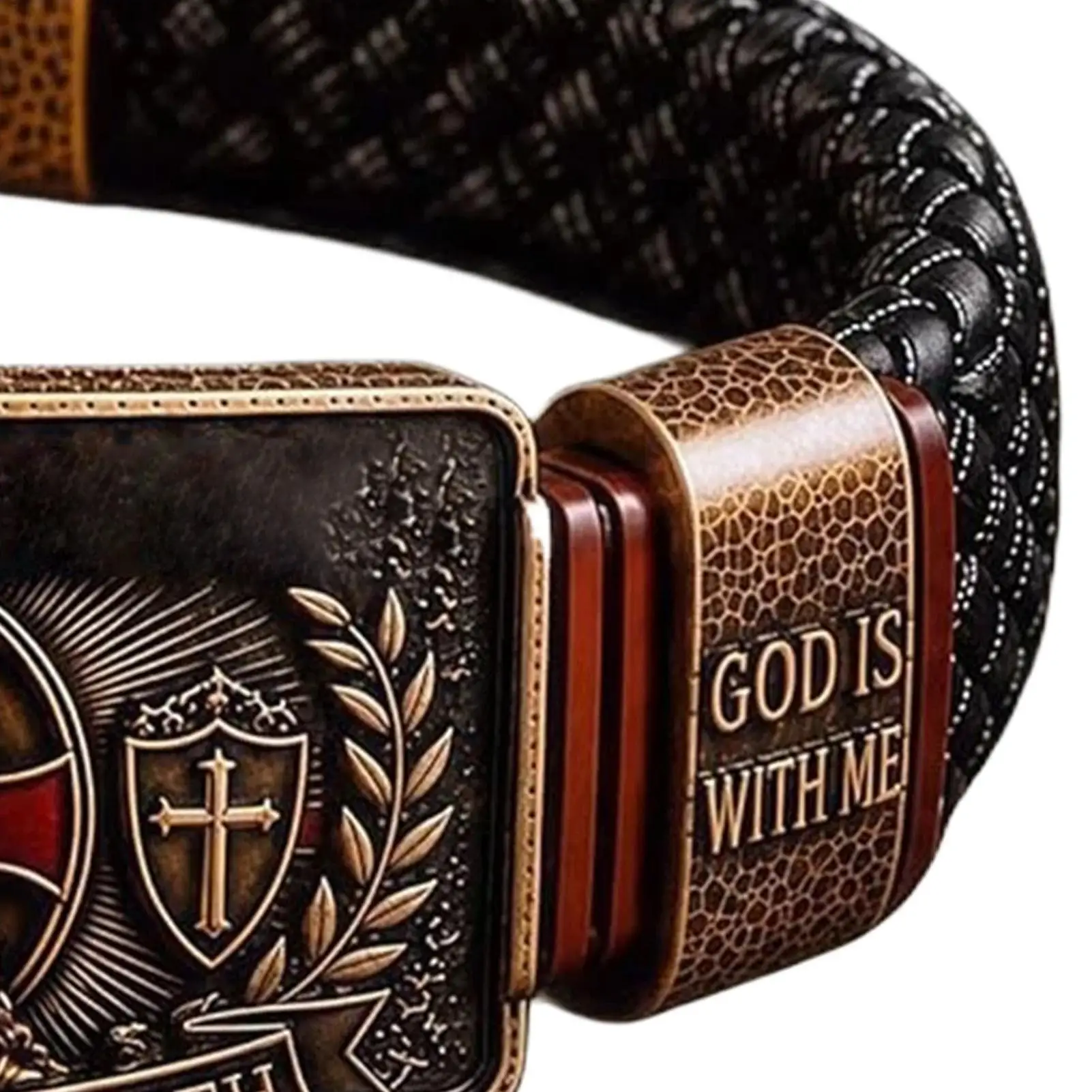 Adjustable Comfortable Inspirational Christian Religious Bracelet Faith Wristband Gift For Valentine's Day Birthday Graduation