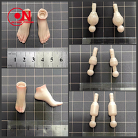 Worldbox 1/6 Female Soldier High Heels Foot Flat Soles Foot Model Connector Fit AT201 AT202 AT203 AT206 Action Figure Body Dolls