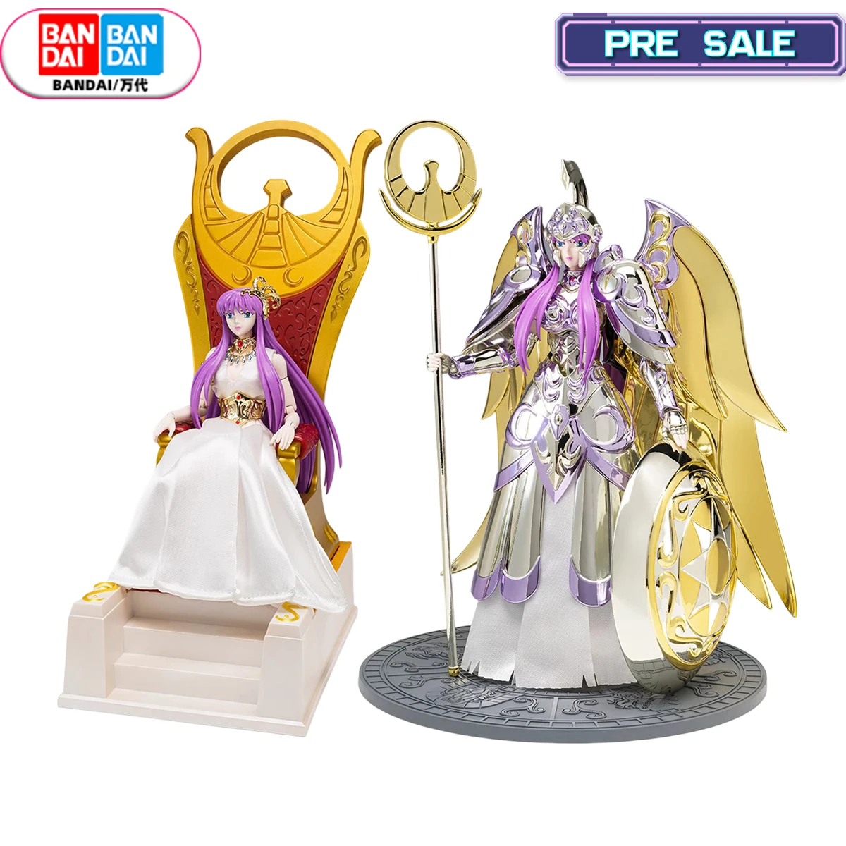 

Bandai Saint Seiya Saint Cloth Myth EX 20th Goddess Athena Saori Kido PVC Action Figures Anime Figurine Toys