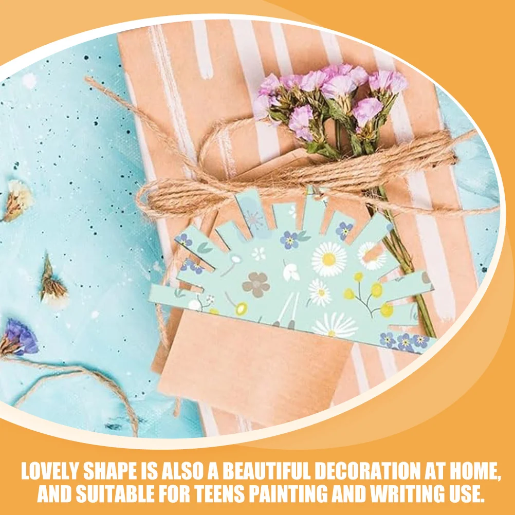 

10Pcs Blank Wooden Cutouts Unfinished Wood Pieces DIY Crafts Painting Supplies for Decoration Wooden Crafts to Paint