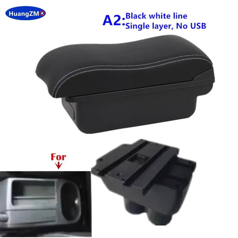 Voor VW Touran Caddy Armsteun Doos Voor Volkswagen VW Touran Caddy Centrale opbergdoos Interieur Gewijd Retrofit Auto Accessoires