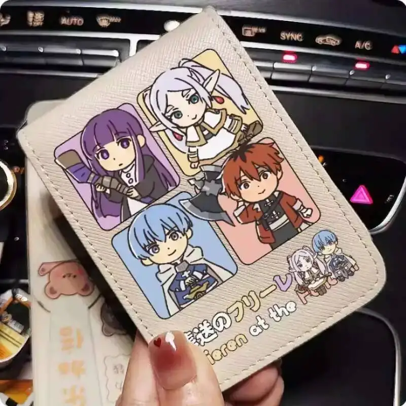 

Frieren At The Funeral Fashion Wallet PU Purse Card Cash Holder Bag Cosplay Gift B371 Anime