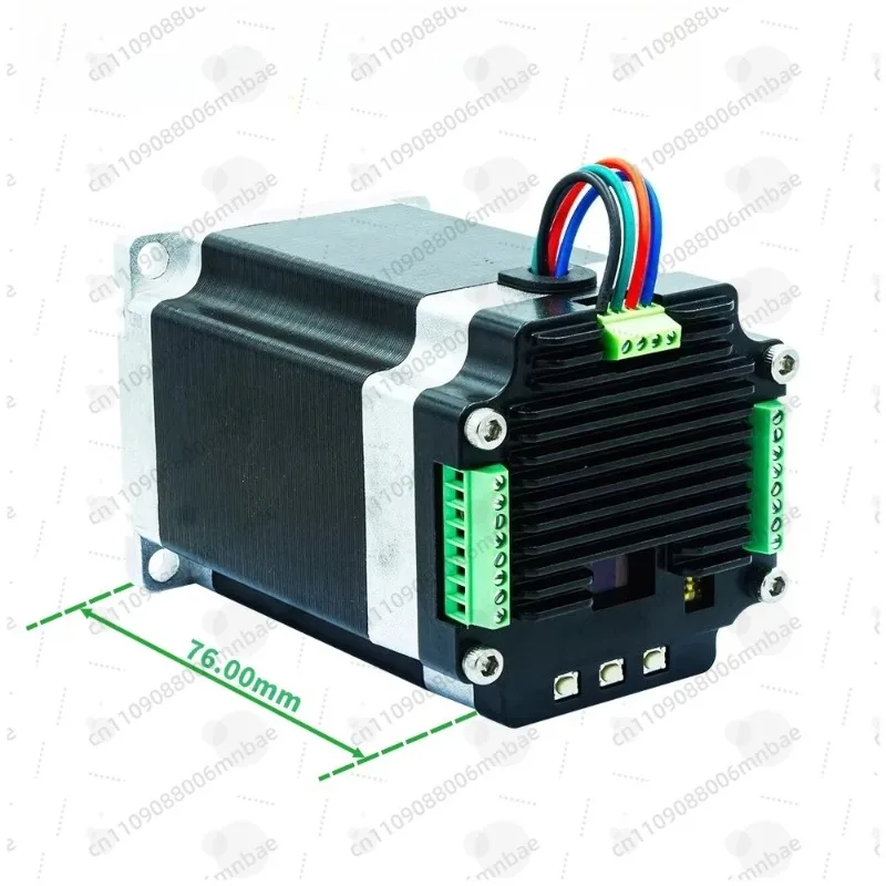 57 Closed-loop Stepper Motor SERVO57D 76mm 56mm FOC RS485/CAN MODBUS for CNC Engraving Machine 3D Printer Industrial Control