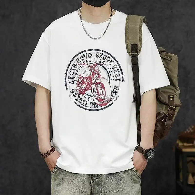 هو أن طائر يرتدي قبعة صغيرة Kpop شيطان الصيادين القطن تي شيرت الرجال الصيف تي شيرت س الرقبة الهبي تي شيرت بلايز كبيرة الحجم