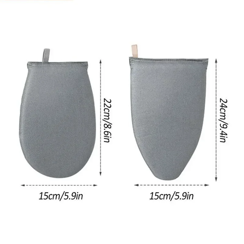 Washable Ironing Board Mini Anti-scald Iron Pad Cover Heat-resistant Stain Resistant Grey Ironing Board for Clothing Store