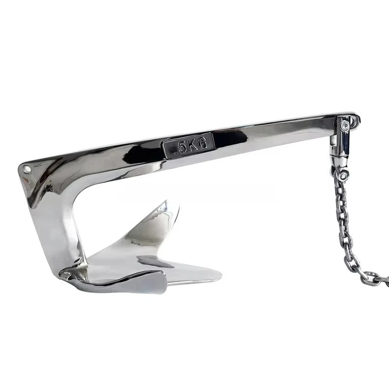 Stainless Steel Marine Hardware  Anchor for Ship & Boat for Yacht Includes Delta & Claw Designs